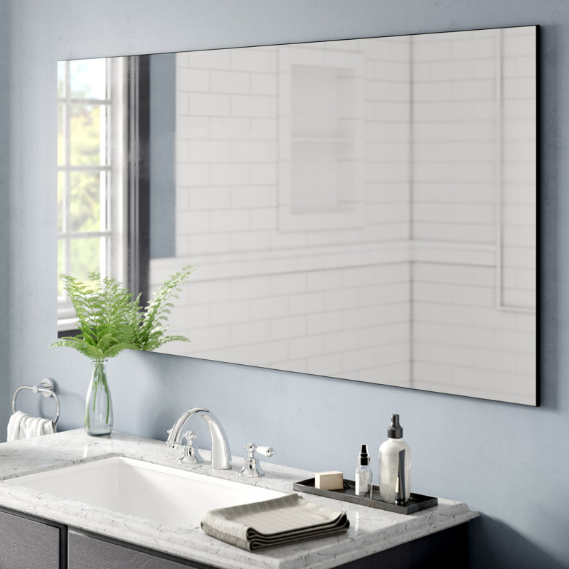 Orren Ellis Haubert Modern & Contemporary Beveled Bathroom/Vanity Mirror & Reviews Wayfair